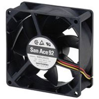 Sanyo Denki's axial fan Image of Sanyo Denki's axial fan