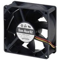 Sanyo Denki's axial fan Image of Sanyo Denki's axial fan