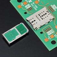 3-in-2 Card Connector - TE Connectivity AMP 3-in-2 Card Connector