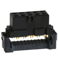 AMP LATCH CONN RCPT IDC 10POS 2MM POL GOLD AMP LATCH
