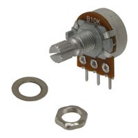 Rotary Potentiometers POT ROTARY 10K OHM 16MM PC PIN