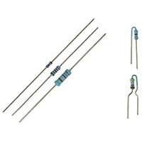 Vishay Beyschlag/Draloric/BC Components' MBx/SMA 0204/0207/0414 Metal Film Leaded Resistors Image of Vishay Beyschlag/Draloric/BC Components' MBx/SMA 0204/0207/0414 Metal Film Leaded Resistors
