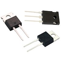 Vishay's 650 V Silicon Carbide Schottky Diodes Image of Vishay's 650 V Silicon Carbide Schottky Diodes