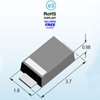 RoHS compliant SMF ESD protection package ESD Protection Package