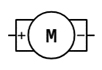 DC Motor schematic symbol Image of DC Motor schematic symbol