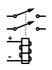 Relay, DPST schematic symbol Image of Relay, DPST schematic symbol
