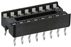 IC Dip Sockets 4800 Series Image of 3M IC Dip Sockets 4800 Series