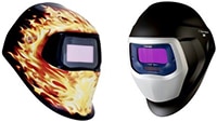 3M's Speedglas™ Welding Helmets and Respirator Systems Image des masques de soudeur et des systèmes de respirateur Speedglas™ de 3M