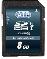 ATP Electronics Industrial-Grade SLC SD/SDHC Cards Image of ATP Electronics Industrial-Grade SLC SD/SDHC Cards
