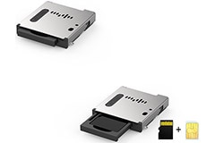 115U-B200 Series Stacked Card Connector Image of ATTEND Technology 115U-B200 Series Stacked Card Connector