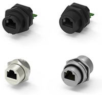 ATTEND's 222A-03 Series RJ45 8P8C Circular Waterproof Connectors Image of ATTEND's 222A-03 Series RJ45 8P8C Circular Waterproof Connectors