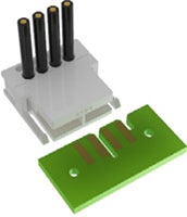 Kyocera AVX's Wire-to-Board Card Edge Connectors Image des connecteurs de carte enfichables fil-à-carte de Kyocera AVX
