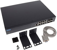 Advantech's EKI-5000/7400/7700/9000 Series Managed Ethernet Switches Advantech 的 EKI-5000/7400/7700/9000 系列網管型乙太網路交換器的圖片