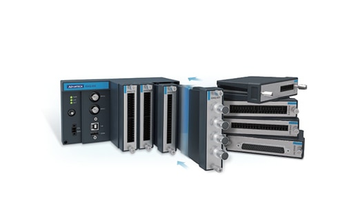 Modulares Datenerfassungschassis und Module