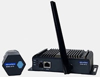 Advantech's WISE-2410SK LoRaWAN Wireless Condition Monitoring Starter Kit Image du kit de démarrage de surveillance d'état sans fil LoRaWAN WISE-2410SK-NA d'Advantech