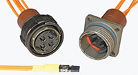 Amphenol Aerospace Operations' MT 38999 Fiber Optic Circular Connectors Image of Amphenol Aerospace Operations' MT 38999 Fiber Optic Circular Connectors