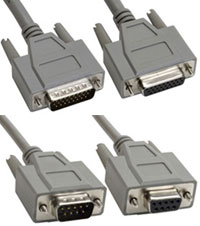 Amphenol Communications Solutions' D-Sub Cable Assemblies Image of Amphenol Commercial Products' D-Sub Cable Assemblies