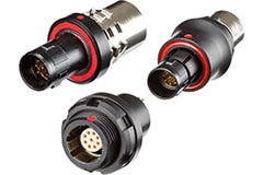 Image of Amphenol LTW's FLOS Y Series Robust Metal Circular Connectors