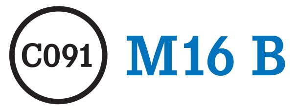 C091 B Logo C091 M16B