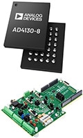 Analog Devices' AD4130-8 32 μA, Ultra Low Power, 24-Bit Sigma-Delta ADC Image of Analog Devices' AD4130-8 32 μA, Ultra Low Power, 24-Bit Sigma-Delta ADC