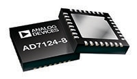Analog Devices' AD7124-8 Integrated ADC Image of Analog Devices' AD7124-8 Integrated ADC