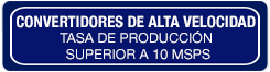 Enlace: Convertidores de alta velocidad Botón: Convertidores de alta velocidad