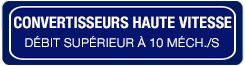 Lien vers les convertisseurs haute vitesse Bouton des convertisseurs haute vitesse
