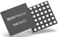 Analog Devices' TMC5272 Dual-Axis Stepper Motor Controller and Driver IC Image of Analog Devices' TMC5272 Dual-Axis Stepper Motor Controller and Driver IC