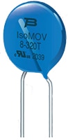 Bourns IsoMOV™ Series Hybrid Protection Component Abbildung: Hybrid-Schutzkomponente der IsoMOV™-Serie von Bourns