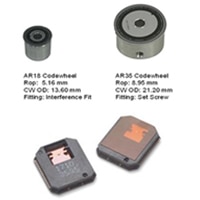 Broadcom Semiconductor's AR18 and AR35 Series Single-Turn Absolute Encoder Image du codeur absolu monotour séries AR18 et AR35 de Broadcom Semiconductor