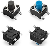 C&K PTS647 Series Tactile Switches Image of C&K PTS647 Series Tactile Switches