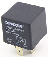 CIT Relay & Switch PC792C Series Automotive Relays Image of CIT Relay and Switch PC792C Series Automotive Relays