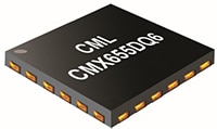 CML Micro's CMX655D Ultra-Low Power Voice Codec Image de codec vocal ultrabasse consommation CMX655D de CML Micro