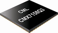 CML Micro's CMX7158 Full Duplex Audio Scrambler Abbildung: Vollduplex-Audio-Scrambler CMX7158 von CML Micro
