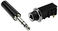Same Sky 6.35 mm Audio Connectors Image of Same Sky  6.35 mm Audio Connectors