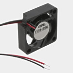 Nidec Components' F17FA-03MC Miniature Brushless DC Fan Image of Nidec Copal Electronics' F17FA-03MC Miniature Brushless DC Fan