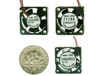 Nidec Components' Subminiature Brushless DC Fans Image of Nidec Components ' Subminiature Brushless DC Fans