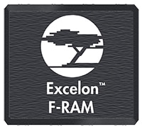 Infineon's Excelon™ Ferroelectric-RAM Memory Immagine della memoria RAM ferroelettrica Excelon™ di Infineon