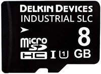 Delkin Devices' Industrial SLC microSD/SD Cards Image des cartes microSD/SD SLC industrielles de Delkin Devices