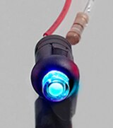 E-Switch's LP1 Series Illuminated Pushbutton Switch Image of E-Switch's LP1 Series Illuminated Pushbutton Switch