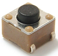 E-Switch's TL3301 Series Tact Switch Image of E-Switch's TL3301 Series Tact Switch
