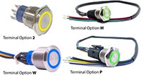 E-Switch ULV4, ULV7, and ULV8 Anti-Vandal Series Switches Image of E-Switch ULV4, ULV7, and ULV8 Anti-Vandal Series Switches