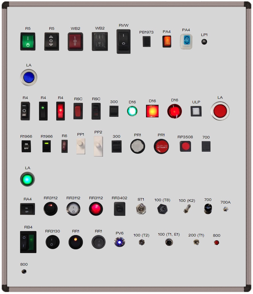 パネル実装スイッチ パネル実装スイッチ