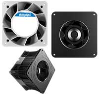 ebm-papst Inc. DiaForce Diagonal Compact Fans Image des ventilateurs compacts diagonaux DiaForce d'ebm-papst Inc.