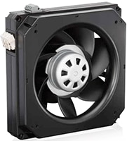 ebm-papst's Diagonal Compact Module Image du module compact en diagonale d'EBM-Papst