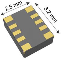 ECS Inc. International's ECS-RTC-3225-5609 32.768 kHz Real Time Clock Image de l'horloge temps réel 32,768 kHz ECS-RTC-3225-5609 d'ECS