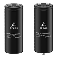 EPCOS/TDK B43706* and B43726* Series Capacitors with Screw Terminals Image of EPCOS/TDK B43706* and B43726* Series Capacitors with Screw Terminals