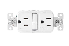Slim GFCI Receptacles Image of Eaton Wiring Devices Slim GFCI Receptacles