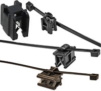 Essentra's Edge Clip Cable Tie Mounts Image of Essentra's Edge Clip Cable Tie Mounts