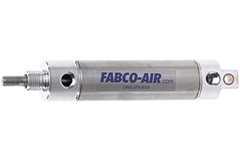 Vérin pneumatique à corps rond série F
   Image of Fabco-Air Inc.'s F Series Round Body Air Cylinder